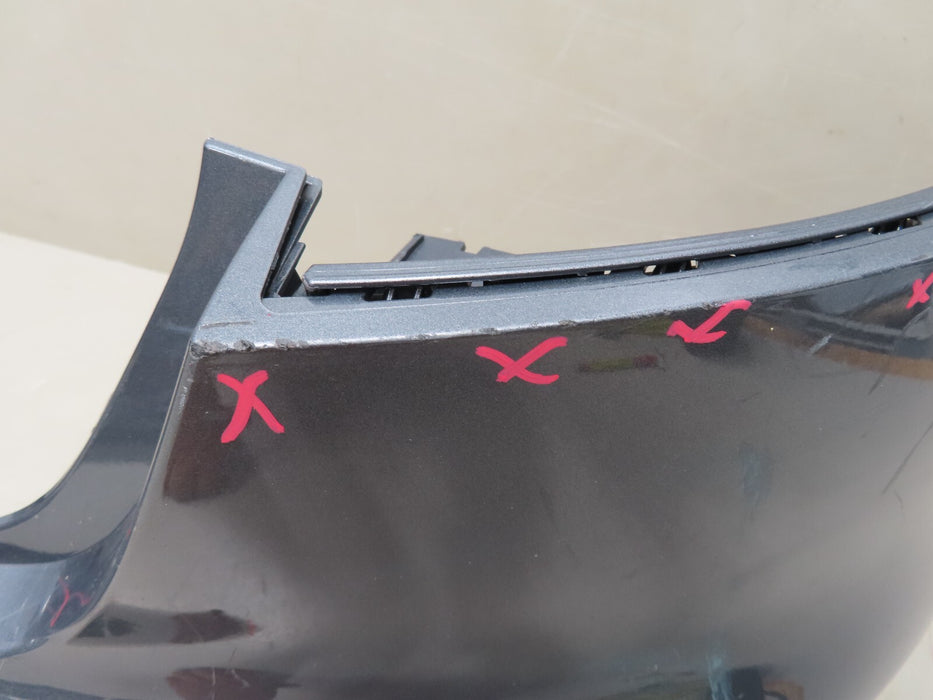 2013-2016 AUDI A4 SEDAN REAR BUMPER COVER PANEL W/ SENSOR HOLE OEM 8K5807511G