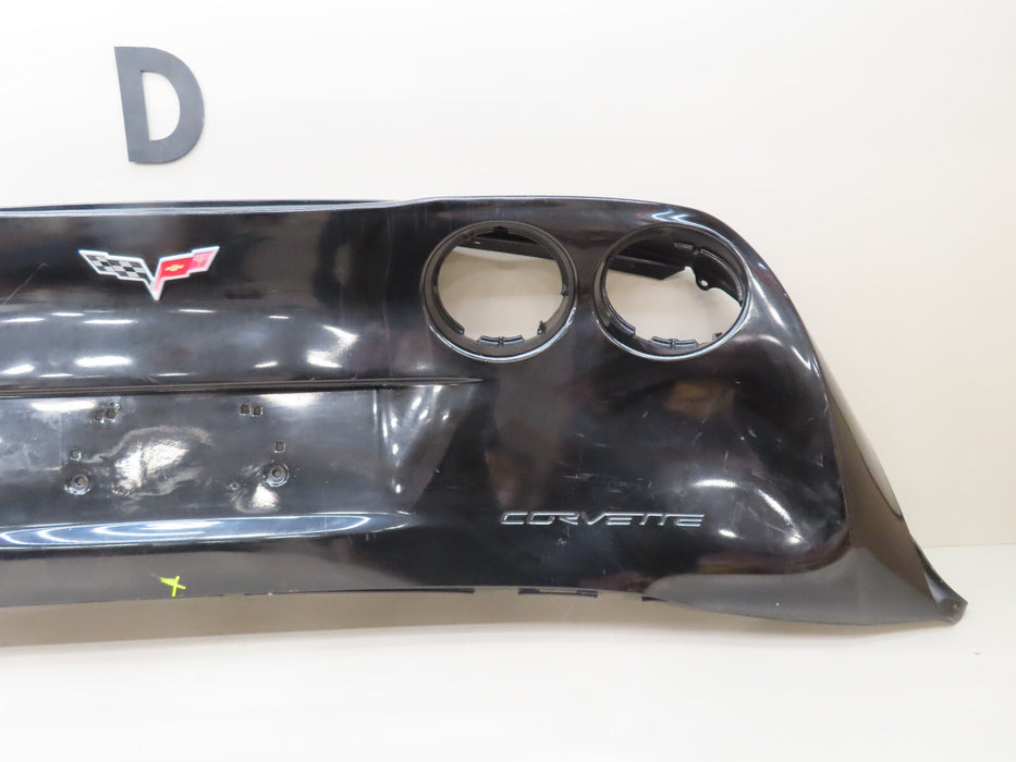 2005-2013 CHEVROLET CORVETTE C6 REAR BUMPER COVER OEM 15895250