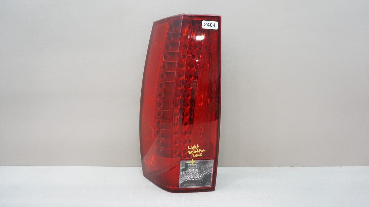 2007-2014 CADILLAC ESCALADE REAR LEFT DRIVERS SIDE TAIL LIGHT OEM