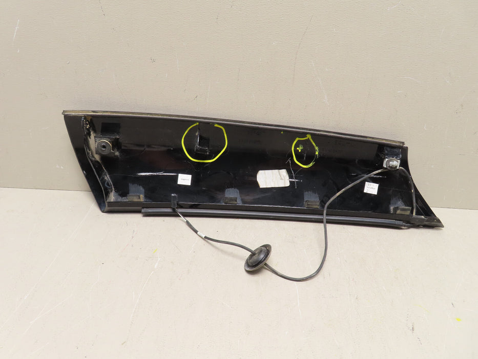 2005-2013 CHEVROLET CORVETTE C6 LEFT DRIVER SIDE WINDOW TRIM PANEL OEM 118730472