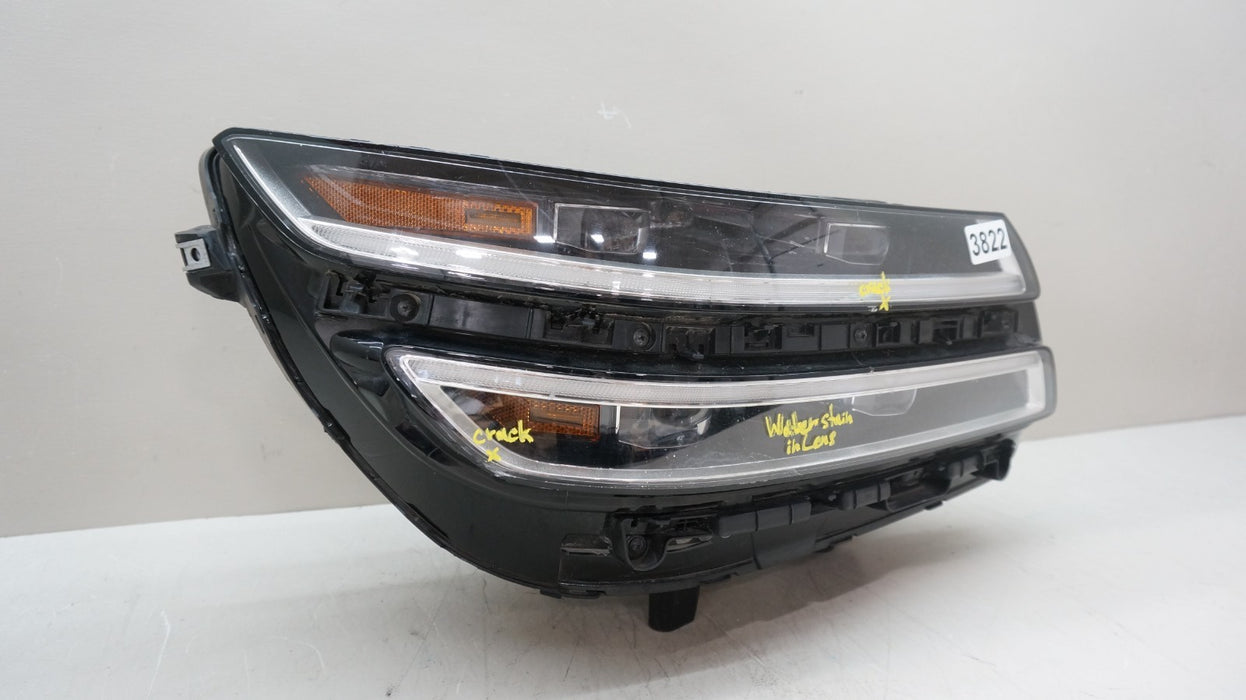 2021-2024 GENESIS GV80 RH RIGHT PASSENGER LED HEADLIGHT 92102-T6 OEM