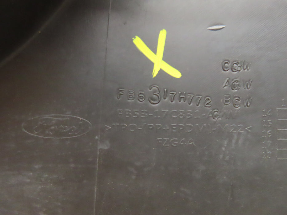 2016 2017 FORD EXPLORER FRONT BUMPER COVER OEM