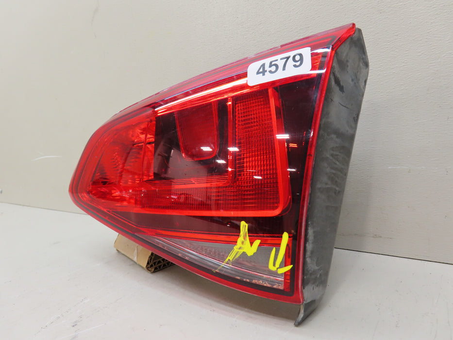 2015-2017 VOLKSWAGEN GOLF GTI REAR RIGHT PASSENGER SIDE INNER TAIL LIGHT OEM