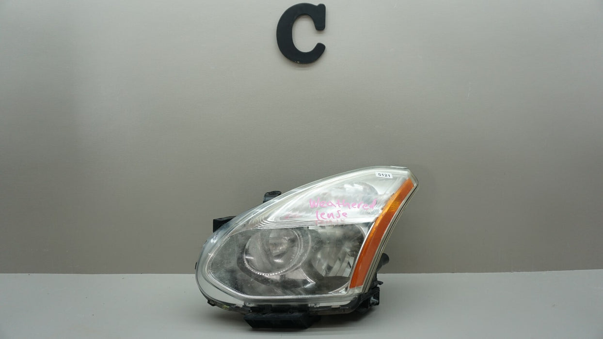 2008-2013 NISSAN ROGUE FRONT LEFT DRIVER SIDE HEADLIGHT HEADLAMP HALOGEN OEM