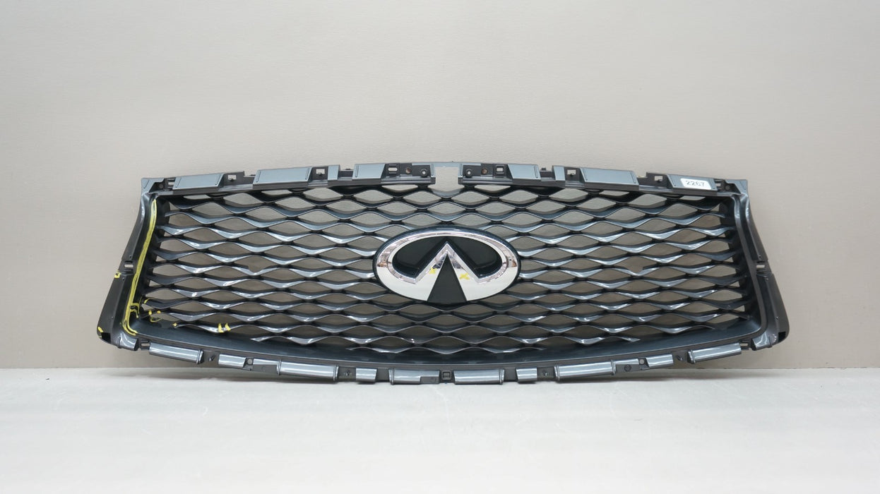 2018-2021 INFINITI Q50 FRONT BUMPER RADIATOR GRILLE OEM 62310-6HM0C