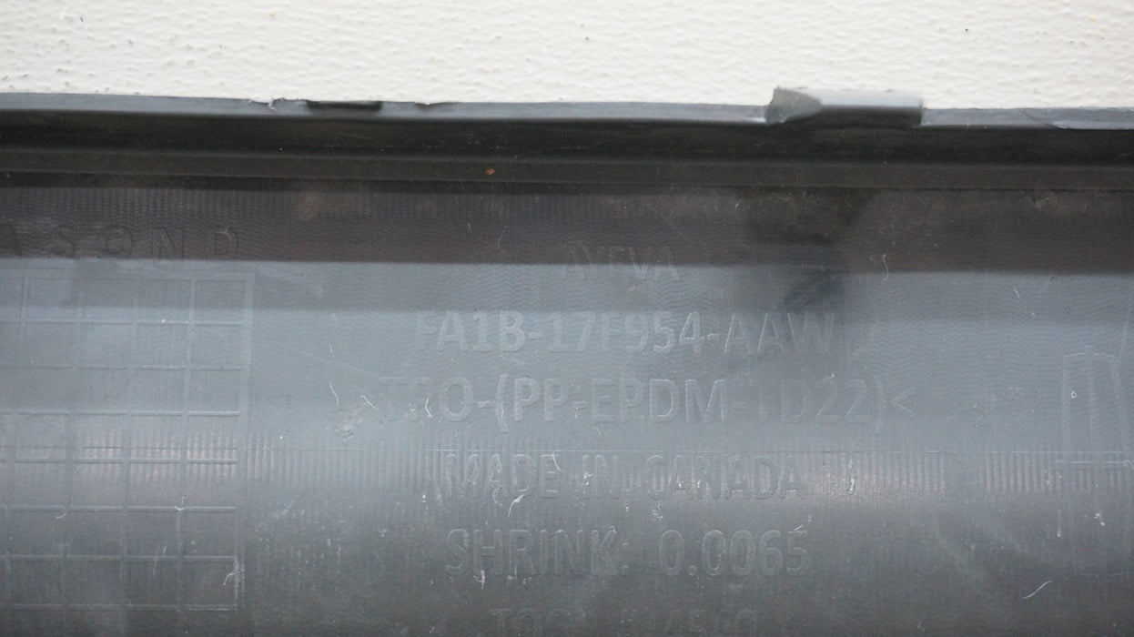 2016-2018 LINCOLN MKX REAR LOWER BUMPER COVER PANEL PLASTIC OEM FA1B-17F954-AAW
