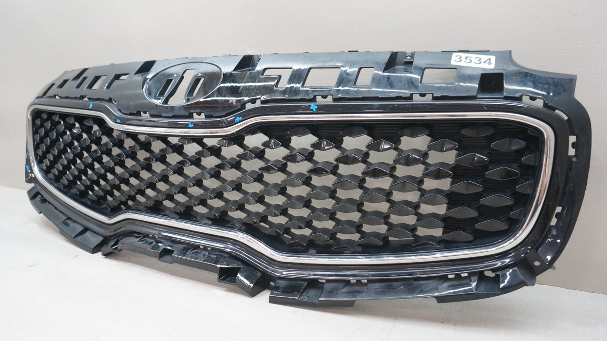 2017-2019 KIA SPORTAGE FRONT BUMPER UPPER RADIATOR GRILL GRILLE OEM 86352-D9010