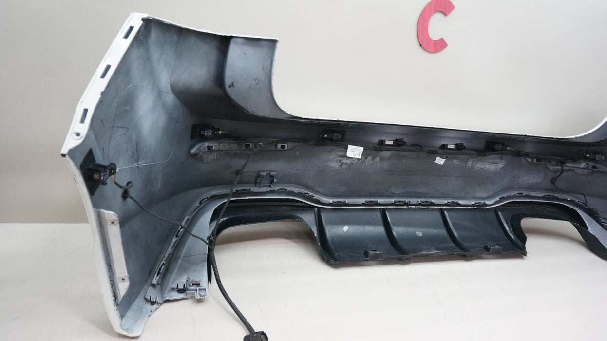 2022-2024 VOLKSWAGEN GTI MK8 R-LINE REAR COMPLETE BUMPER ASSEMBLY COVER OEM