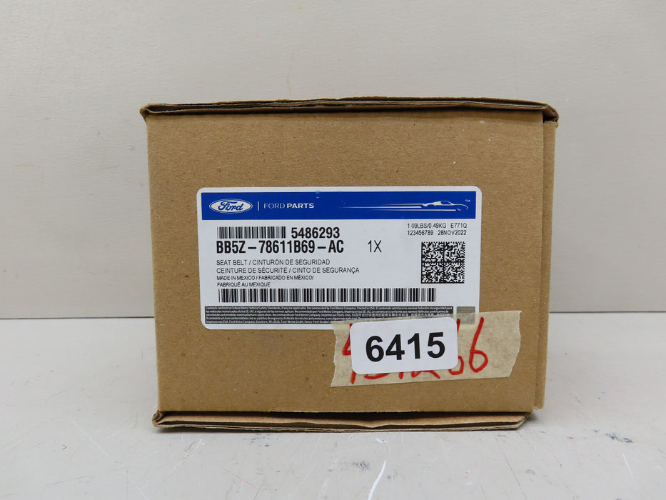 2016-2019 FORD EXPLORER REAR 3RD LEFT DRIVER SIDE SEAT BELT ASSEMBLY OEM