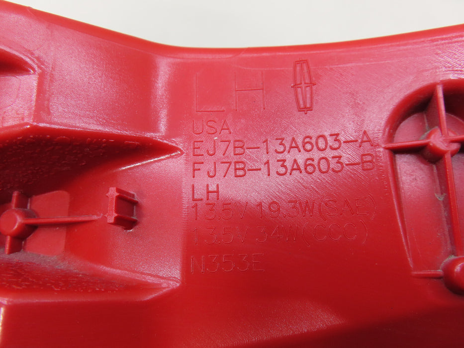 2015-2019 LINCOLN MKC REAR LEFT DRIVER SIDE TAIL LIGHT OEM