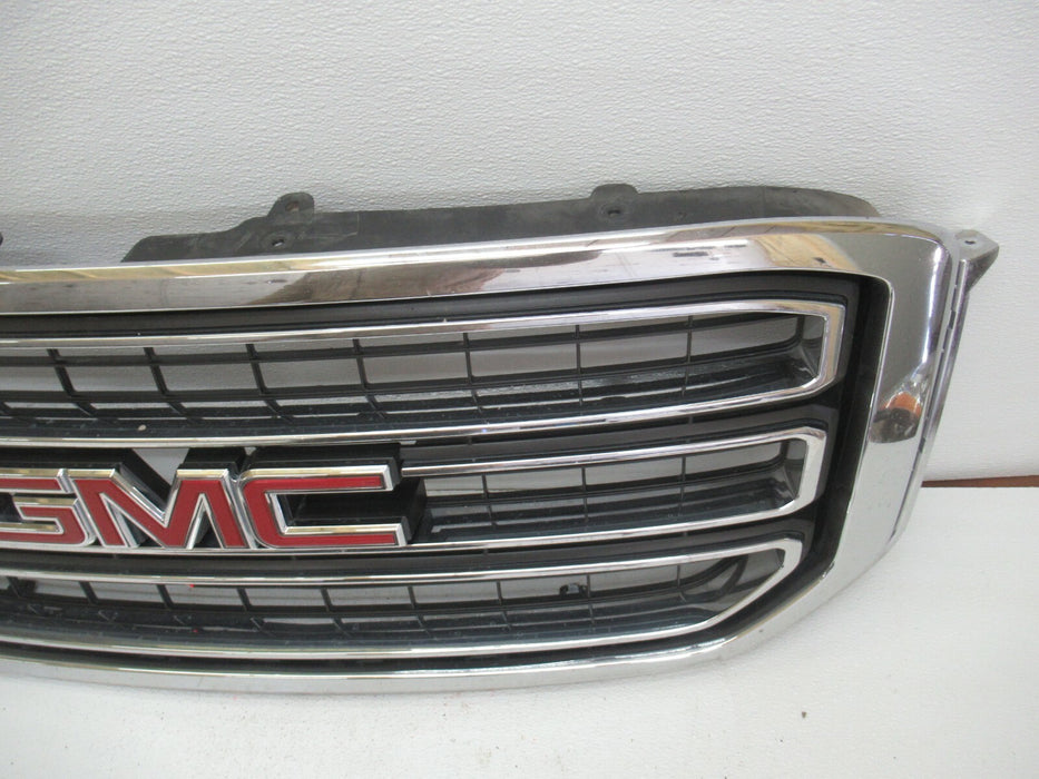 2015-2020 GMC YUKON FRONT GRILL GRILLE CHROME MOLDING PANEL 15 16 17 18 19 OEM