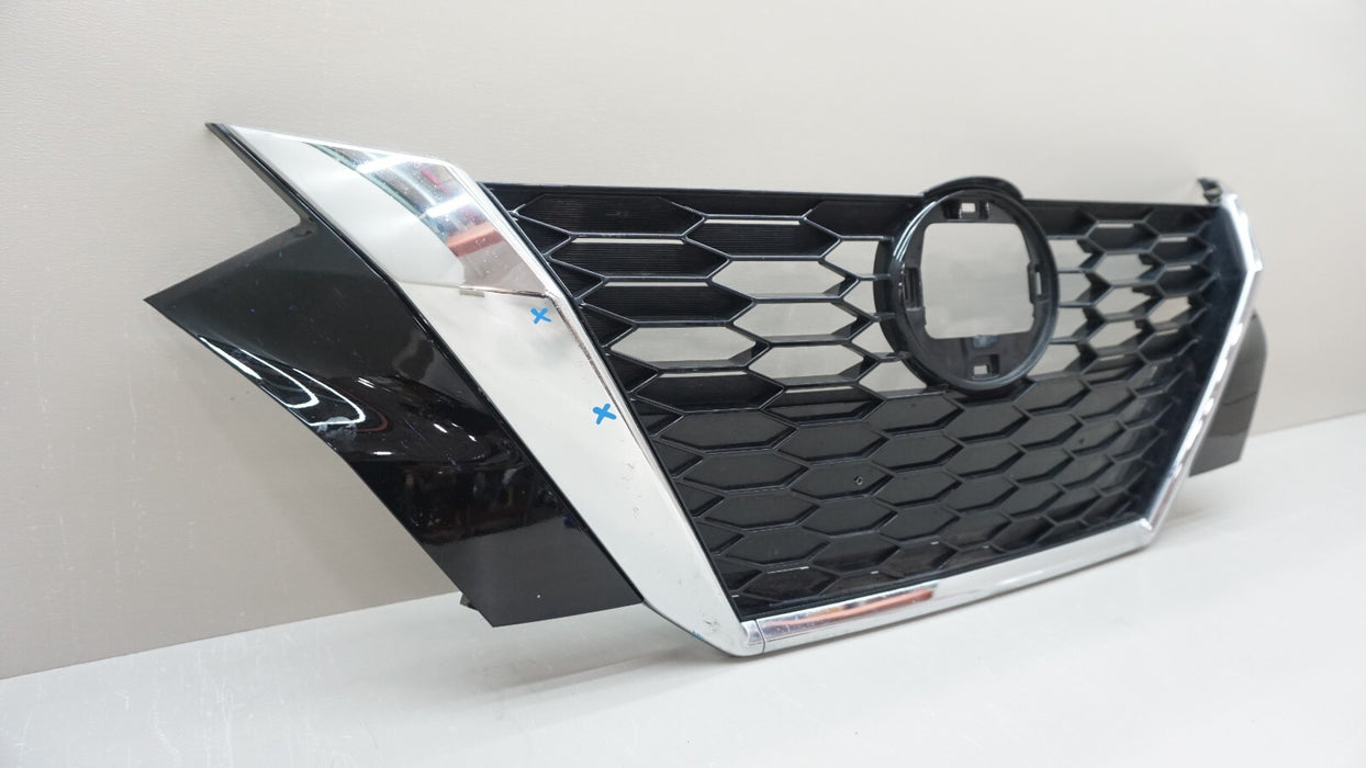 2020-2022 NISSAN SENTRA FRONT UPPER RADIATOR GRILLE GRILL 62310 6LB0A OEM