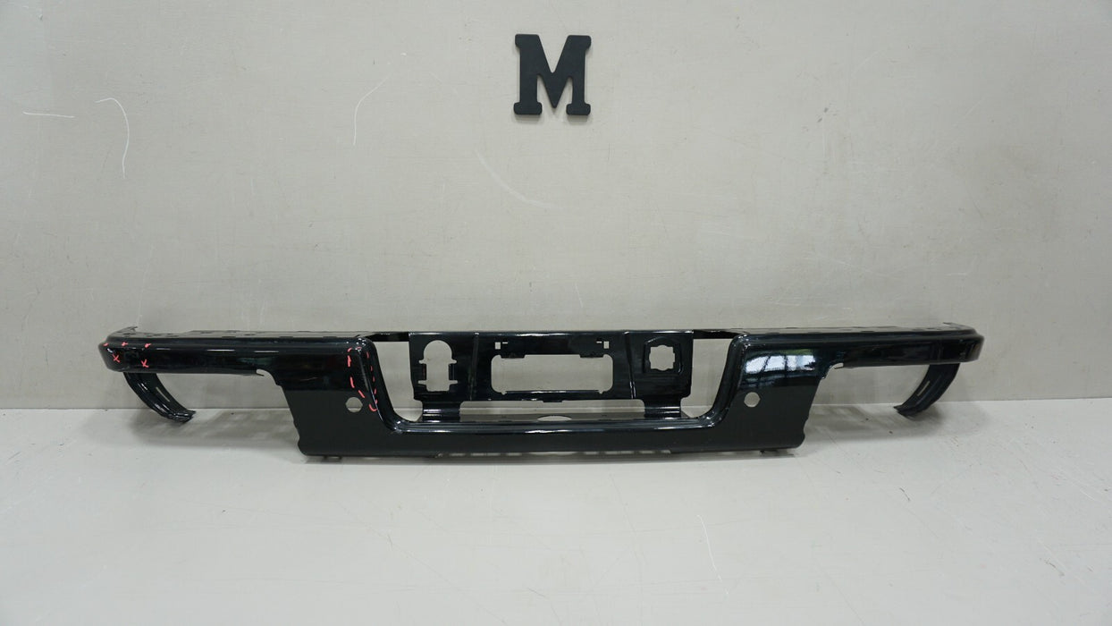 2015-2018 CHEVROLET COLORADO REAR METAL BUMPER COVER W/SENSORS OEM 15 16 17 18