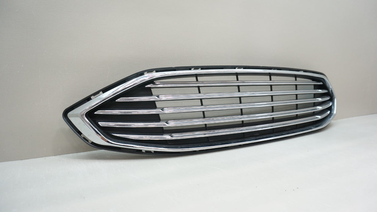 2017-2018 FORD FUSION FRONT UPPER BUMPER RADIATOR GRILLE OEM HS73-8150-AEW