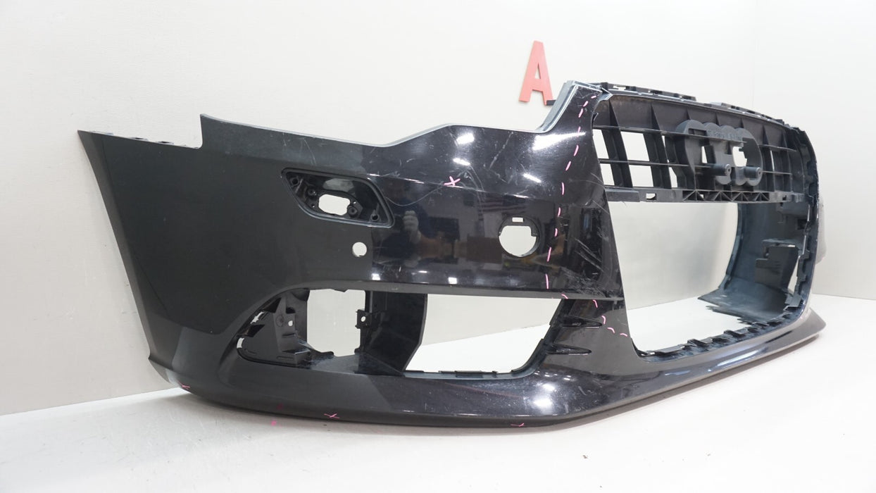 2017-2018 AUDI A6 FRONT BUMPER COVER PANEL OEM 4G0807437
