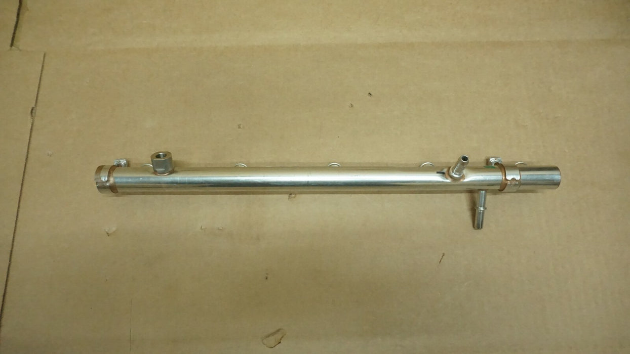 2018 AUDI R8 5.2L V10 LEFT SIDE GASOLINE ENGINE FUEL INJECTOR RAIL RAMP OEM 18