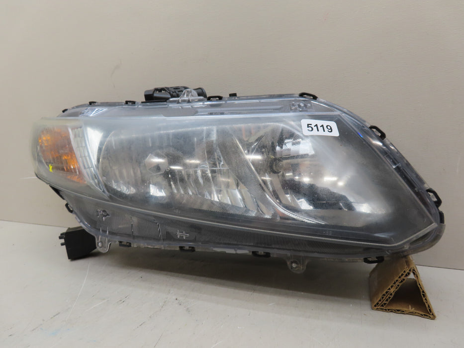 2013-2015 HONDA CIVIC FRONT RIGHT PASSENGER SIDE HEADLIGHT  OEM