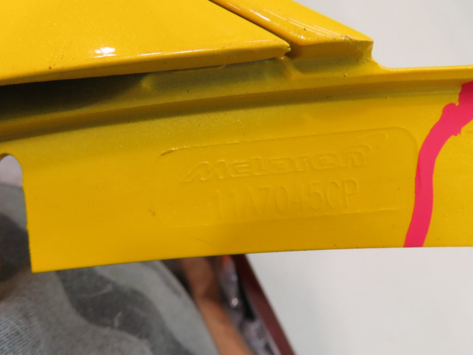 2015 MCLAREN 650S SPIDER REAR LEFT SIDE FENDER BLADE INTAKE PANEL OEM 11A7045CP