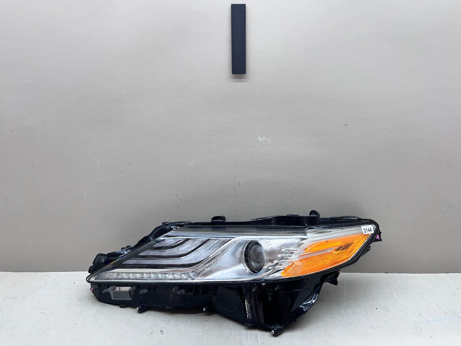 2018-2024 TOYOTA CAMRY LH DRIVER LED HEADLIGHT OEM