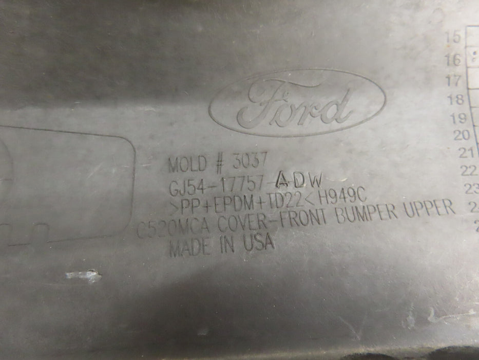 2017-2019 FORD ESCAPE FRONT BUMPER COVER W/GRILL OEM GJ54-17757-A