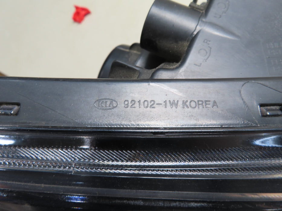 2012-2017 KIA RIO SEDAN FRONT RIGHT SIDE HEADLIGHT LAMP HALOGEN OEM 92102-1W