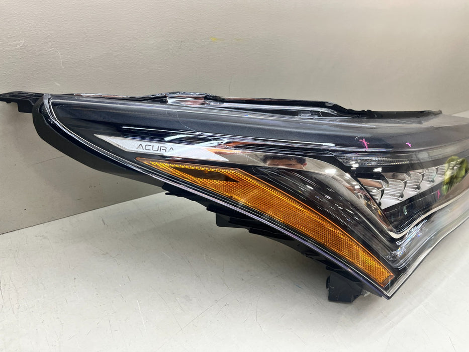 2019-2025 ACURA RDX LED RIGHT PASSENGER HEADLIGHT CHROME OEM