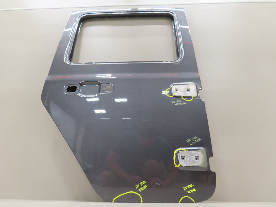2018-2024 JEEP WRANGLER/GLADIATOR REAR RIGHT PASSENGER DOOR PANEL SHELL OEM