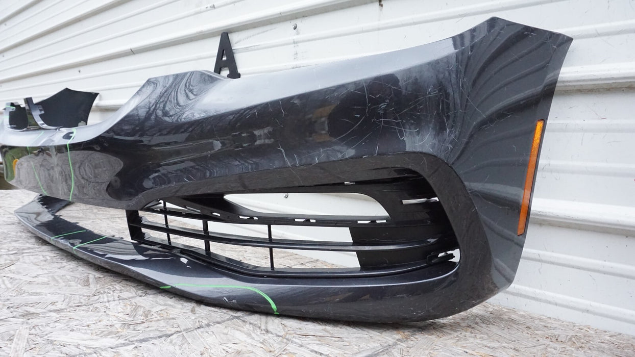 2017-2020 BMW 5-SERIES G30 FRONT BUMPER COVER 5111-7385336 OEM 17 18 19 20