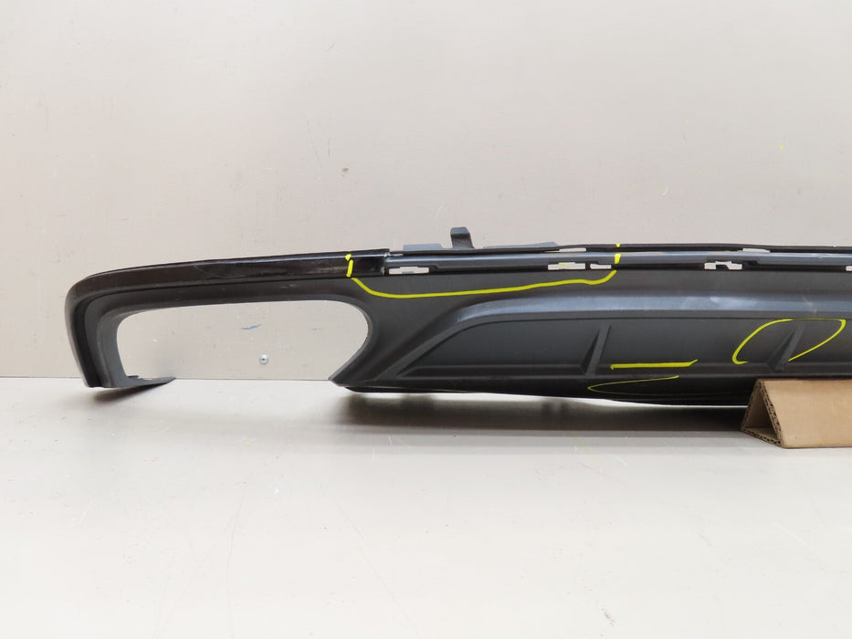 2017-2018 AUDI A4 AVANT S-LINE WAGON REAR LOWER BUMPER VALANCE OEM 8W0807521S