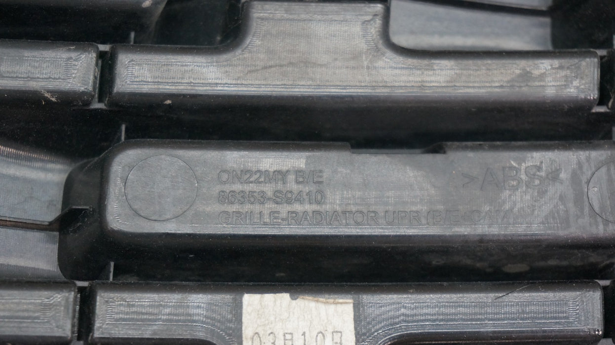 2023-2025 KIA TELLURIDE FRONT BUMPER RADIATOR GRILLE OEM 86353-S9410