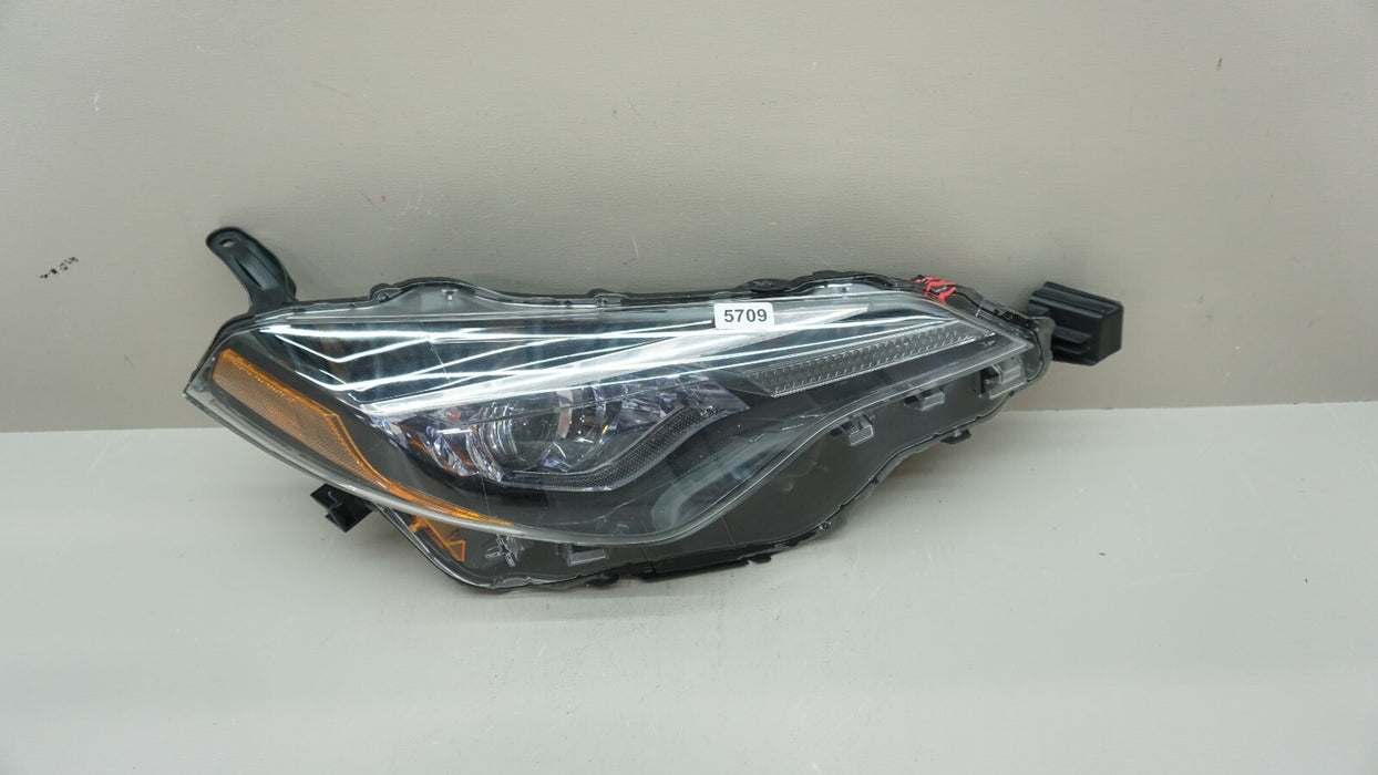 2017-2019 TOYOTA COROLLA FRONT RIGHT PASSENGER SIDE HEADLIGHT LED OEM 17 18 19