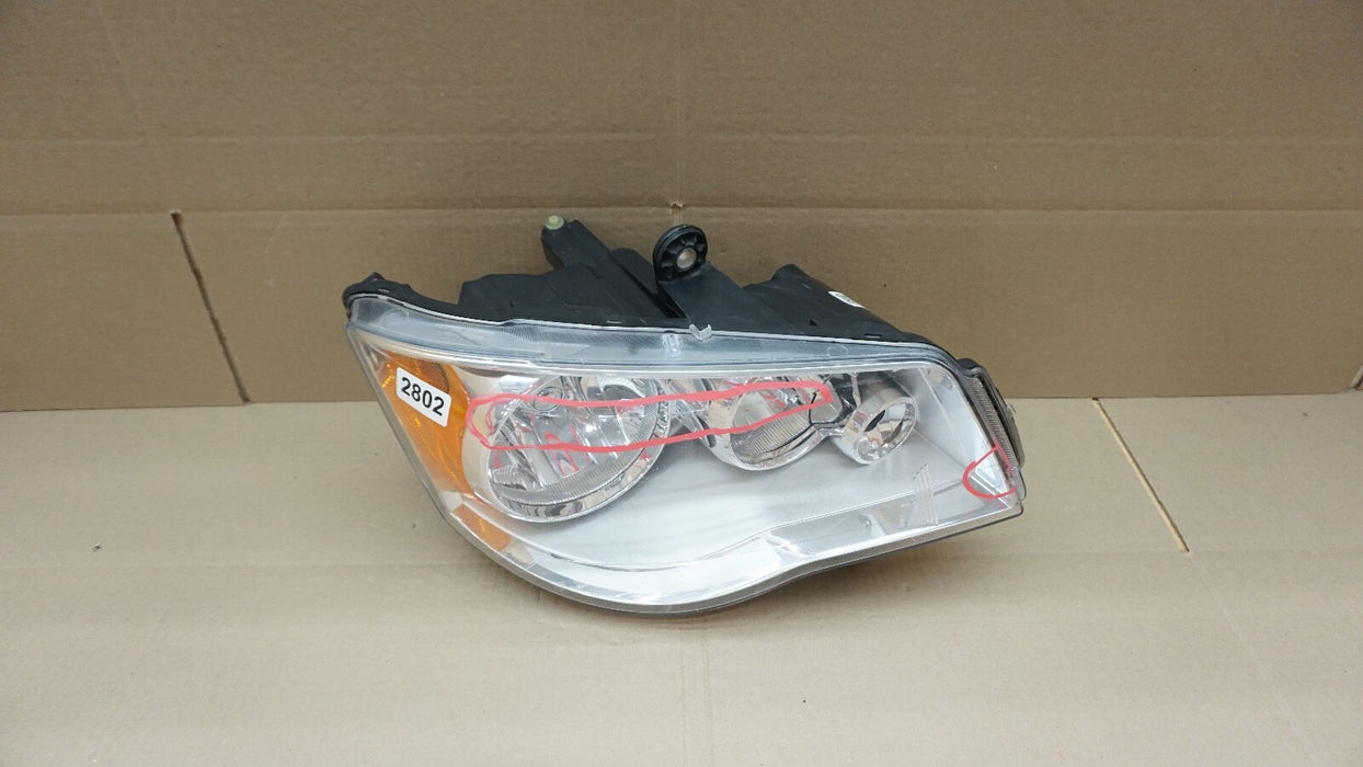 2008-2016 CHRYSLER TOWN & COUNTRY FRONT RH RIGHT PASSENGER SIDE HEADLIGHT OEM