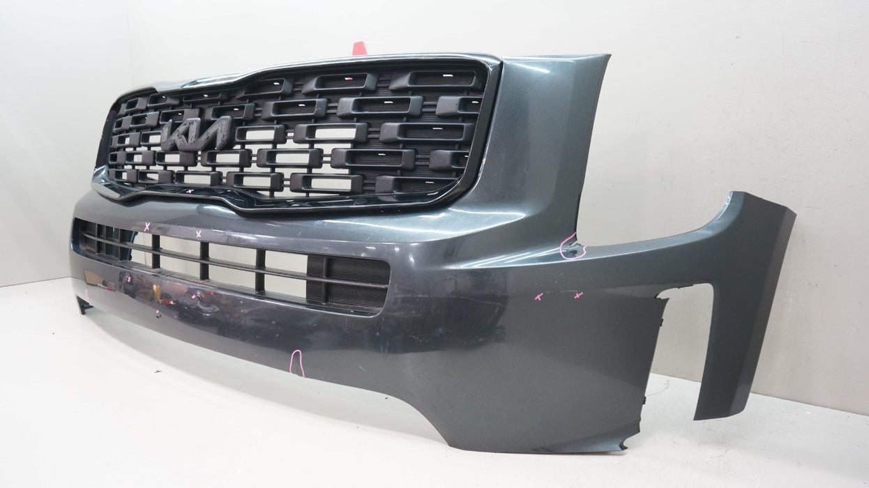 2020-2022 KIA TELLURIDE FRONT BUMPER COVER PANEL W/ GRILLES 86511-S9000 OEM
