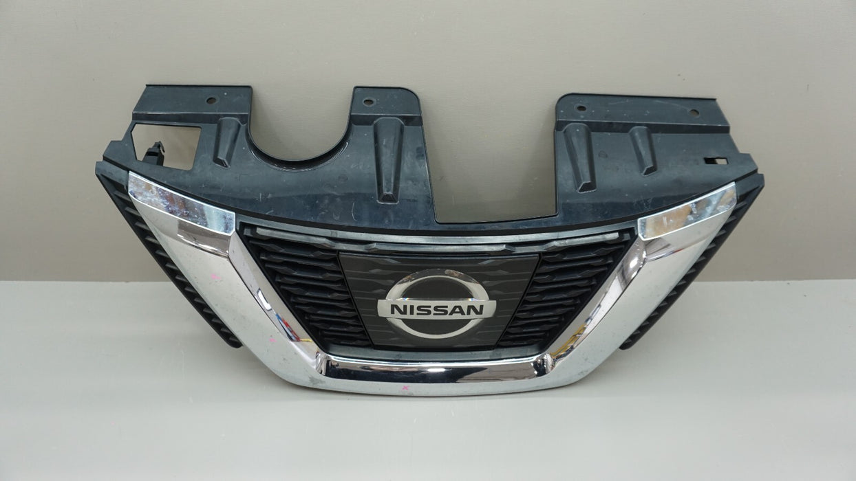 2016-2018 NISSAN ROGUE FRONT UPPER MAIN GRILLE W/ BADGE & CAMERA 623106FL0C OEM