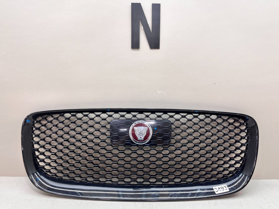 2016-2020 JAGUAR F-PACE S X761 FRONT CENTER GRILLE OEM HK83-018K28-AA