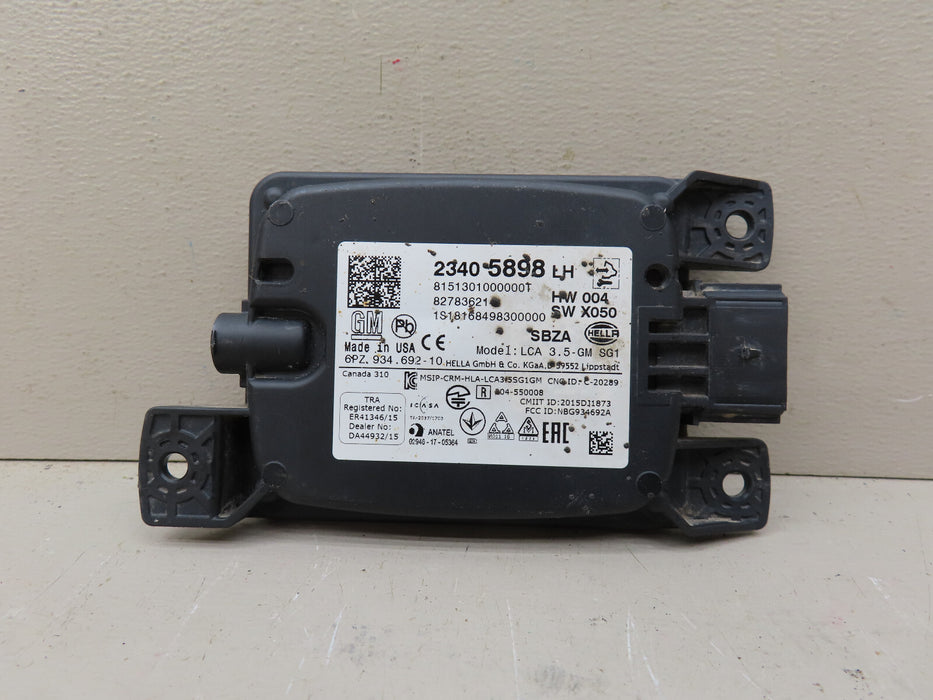 2017-2022 GMC/CADILLAC/CHEVROLET/BUICK LEFT BLIND SPOT RADAR SENSOR OEM 82783621