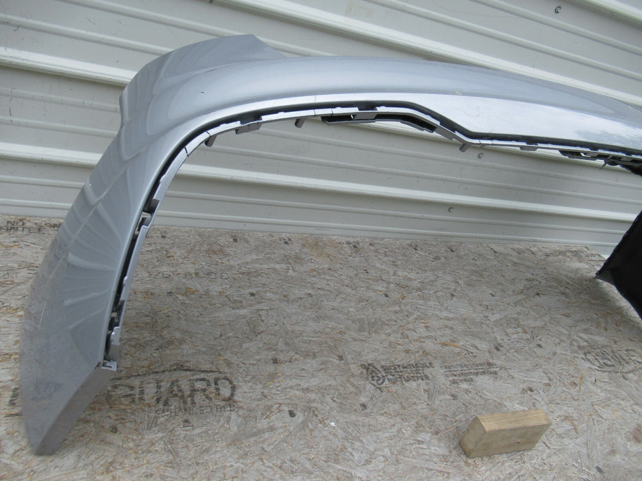 2017-2018 AUDI A4 S-LINE REAR BUMPER COVER PANEL PLASTIC SILVER 8W5807511 OEM
