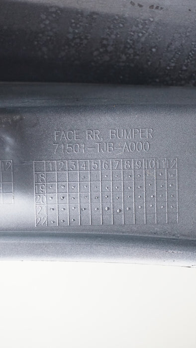 2019-2021 ACURA RDX REAR BUMPER COVER PANEL OEM 71501-TJB-A000