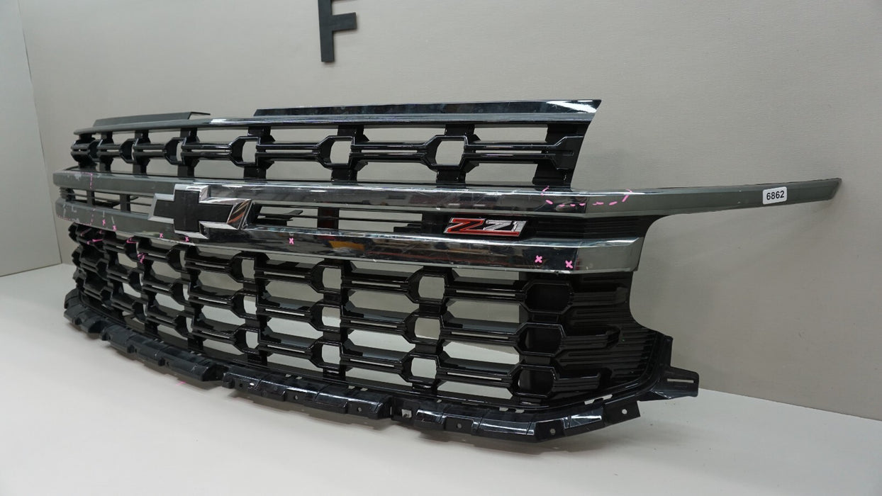 2021-2023 CHEVROLET TAHOE SUBURBAN FRONT MAIN GRILLE 84913569 OEM 21 22 23