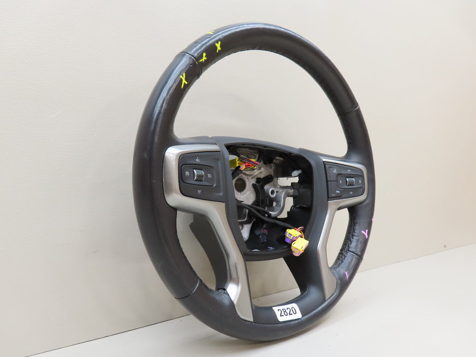 2019-2023 CHEVROLET/GMC SILVERADO TAHOE YUKON SIERRA STEERING WHEEL OEM
