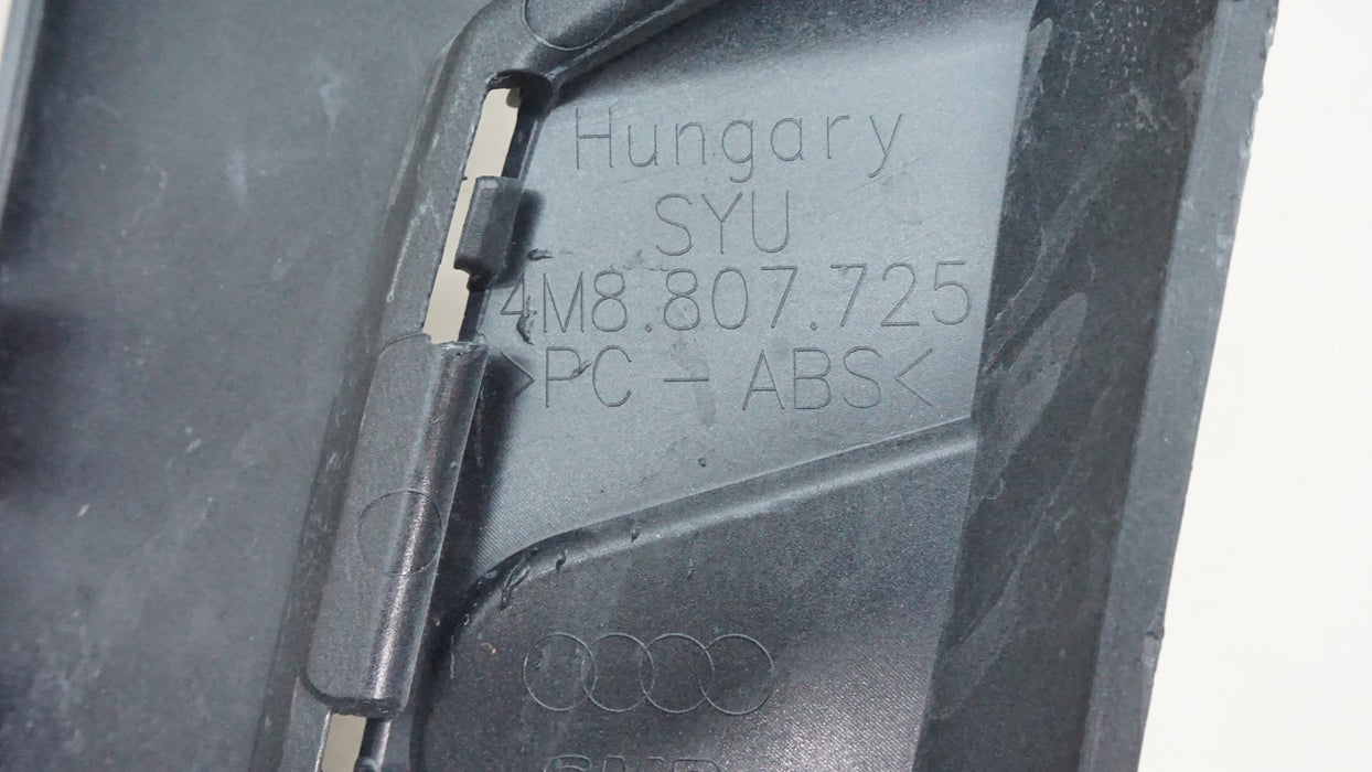 2019-2023 AUDI Q8 SQ8 FRONT GRILLE OUTER TRIM RING OEM 4M8807725