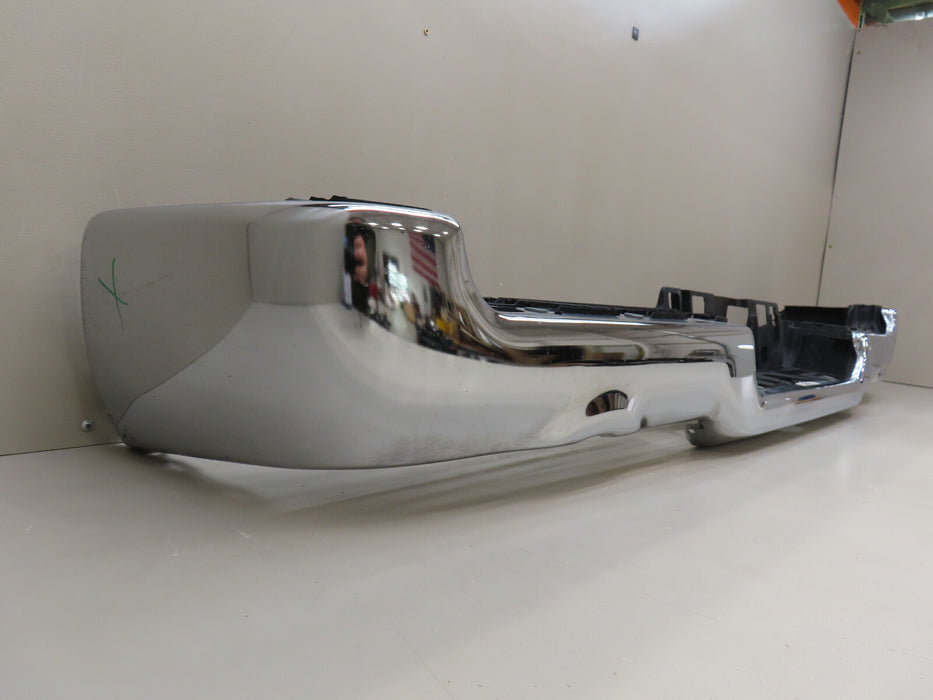 2019-2023 DODGE RAM 1500 REAR BUMPER COVER METAL CHROME OEM