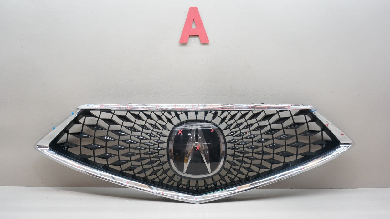 2022-2024 ACURA MDX FRONT UPPER RADIATOR GRILLE OEM 71120TYAA000