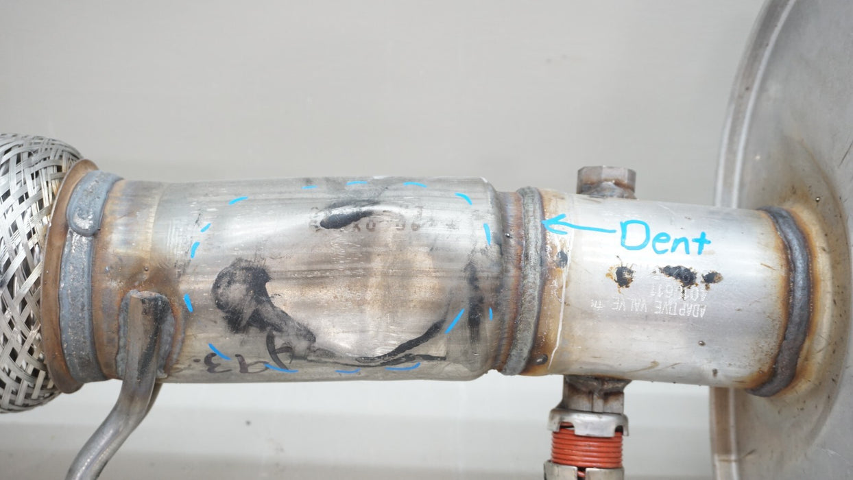2021-2023 CADILLAC ESCALADE LOWER MUFFLER EXHAUSE PIPE 85653996 OEM 21 22 23