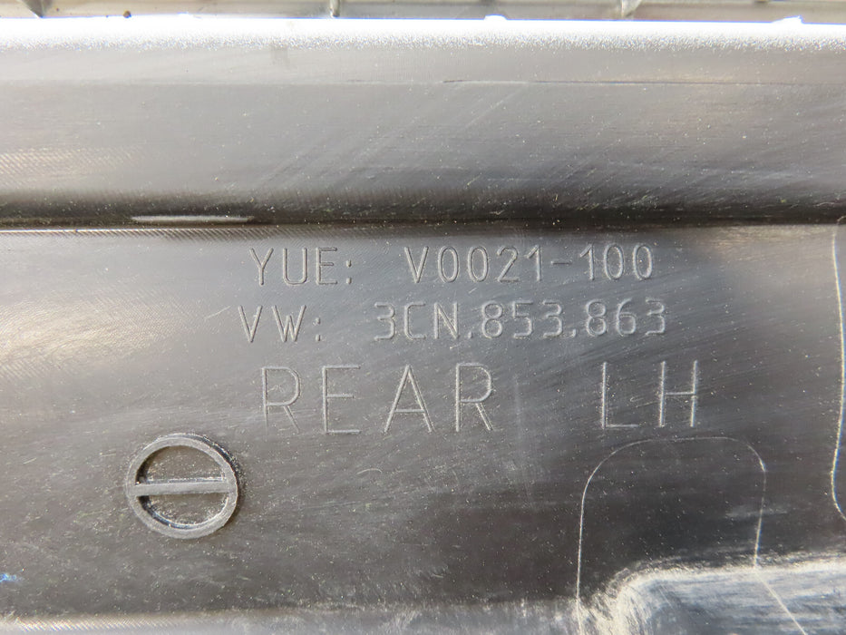 2018-2025 VOLKSWAGEN ATLAS REAR LEFT DRIVER SIDE LOWER DOOR MOLDING OEM