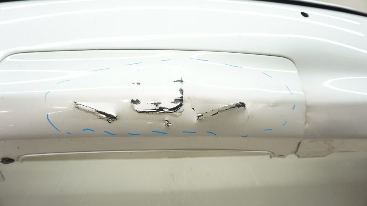 2011-2013 INFINITI QX56 REAR BUMPER COVER W/ SENSOR HOLES 85022 1LA0H OEM