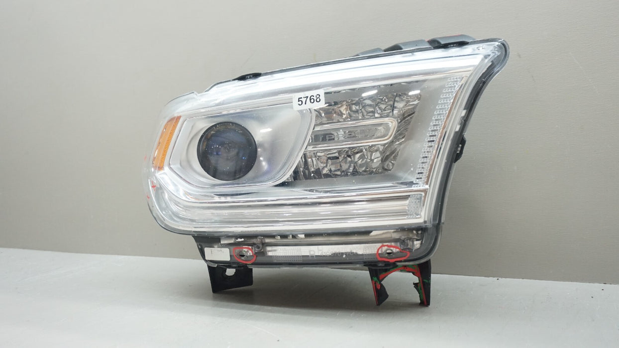 2016-2020 DODGE DURANGO FRONT RIGHT PASSENGER SIDE HEADLIGHT OEM