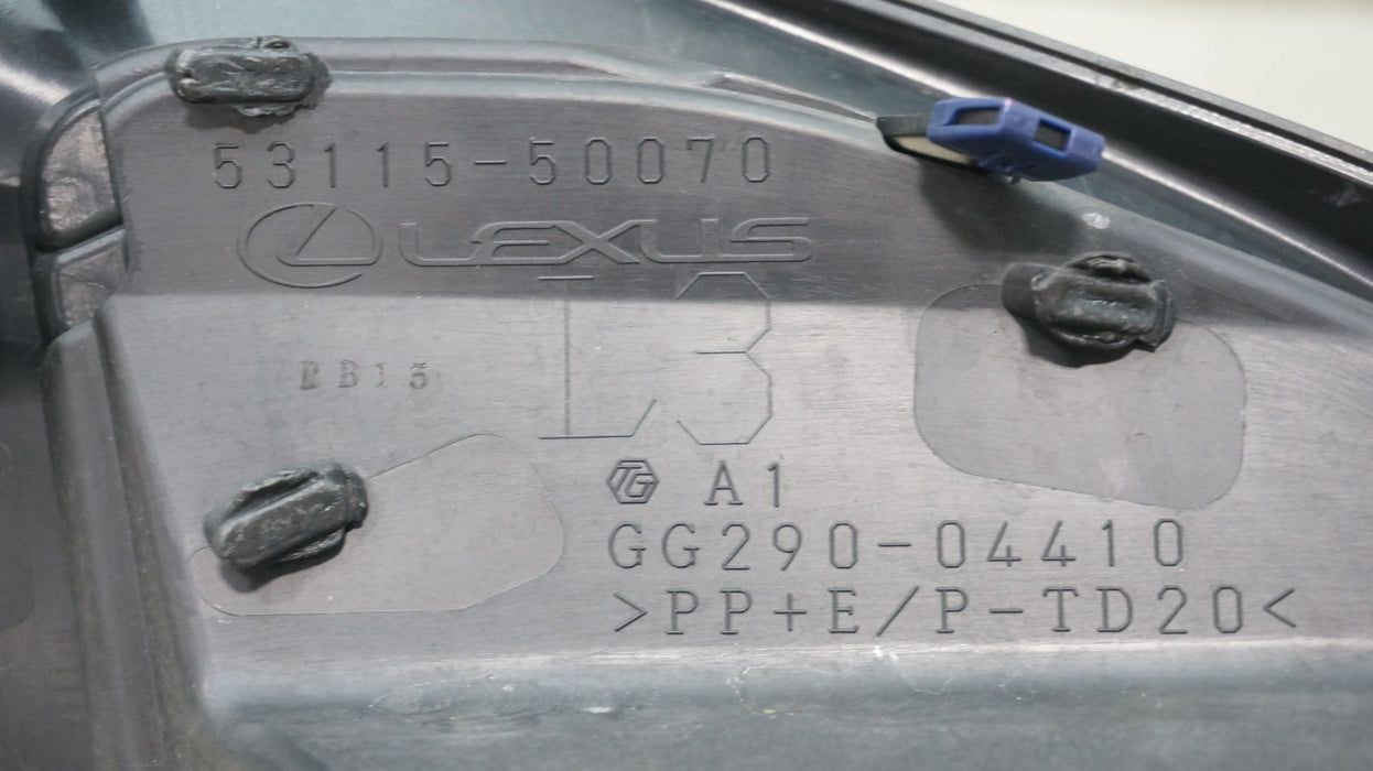 2018-2020 LEXUS LS500 FRONT RIGHT GRILLE TRIM MOLDING 53115-50070 OEM