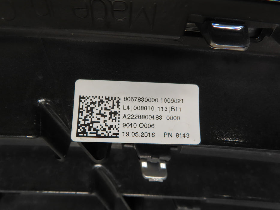 2014 2015 2016 MERCEDES BENZ W222 GRILL GRILLR OEM A 222 880 04 / 08 83