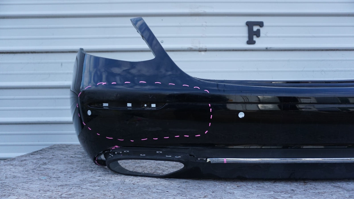 2017-2018 MERCEDES BENZ E CLASS AMG SEDAN W213 REAR BUMPER  COVER OEM A213885212